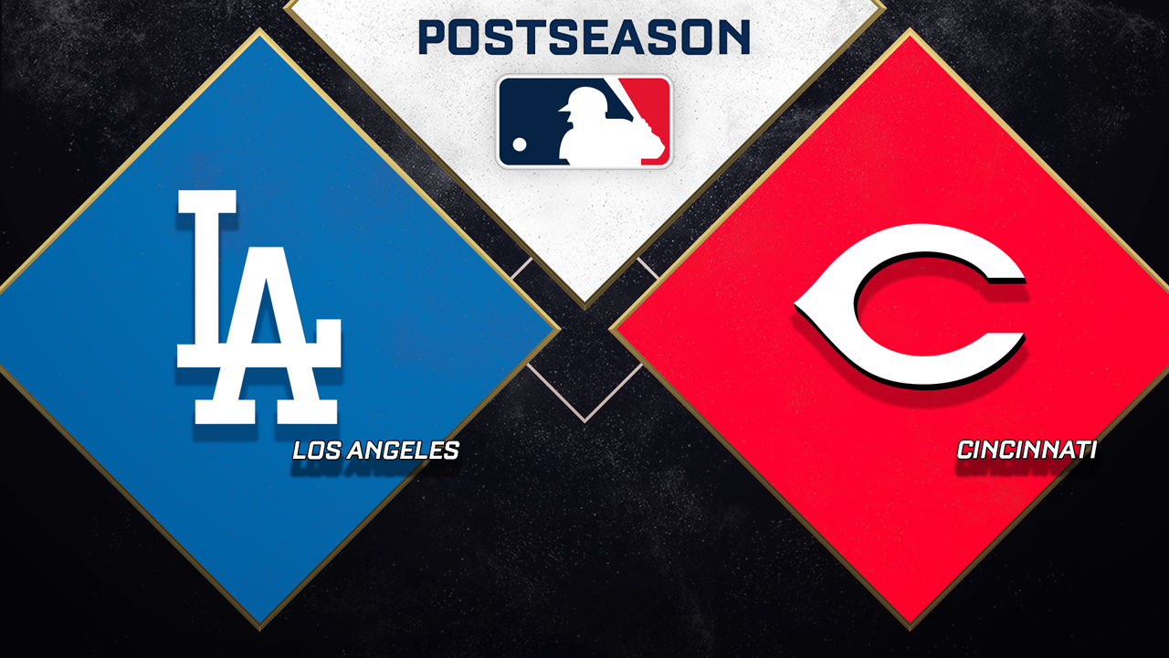 Los Angeles Dodgers vs Cincinnati Reds poster