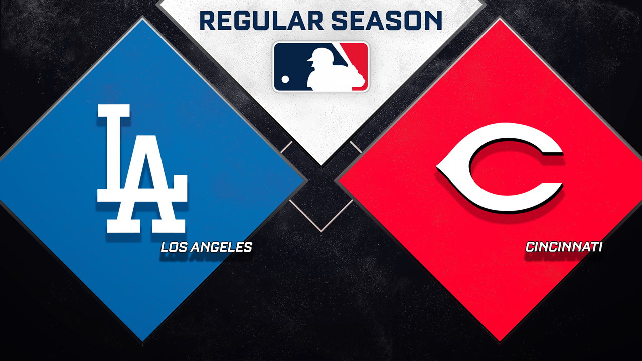 Los Angeles Dodgers vs Cincinnati Reds poster
