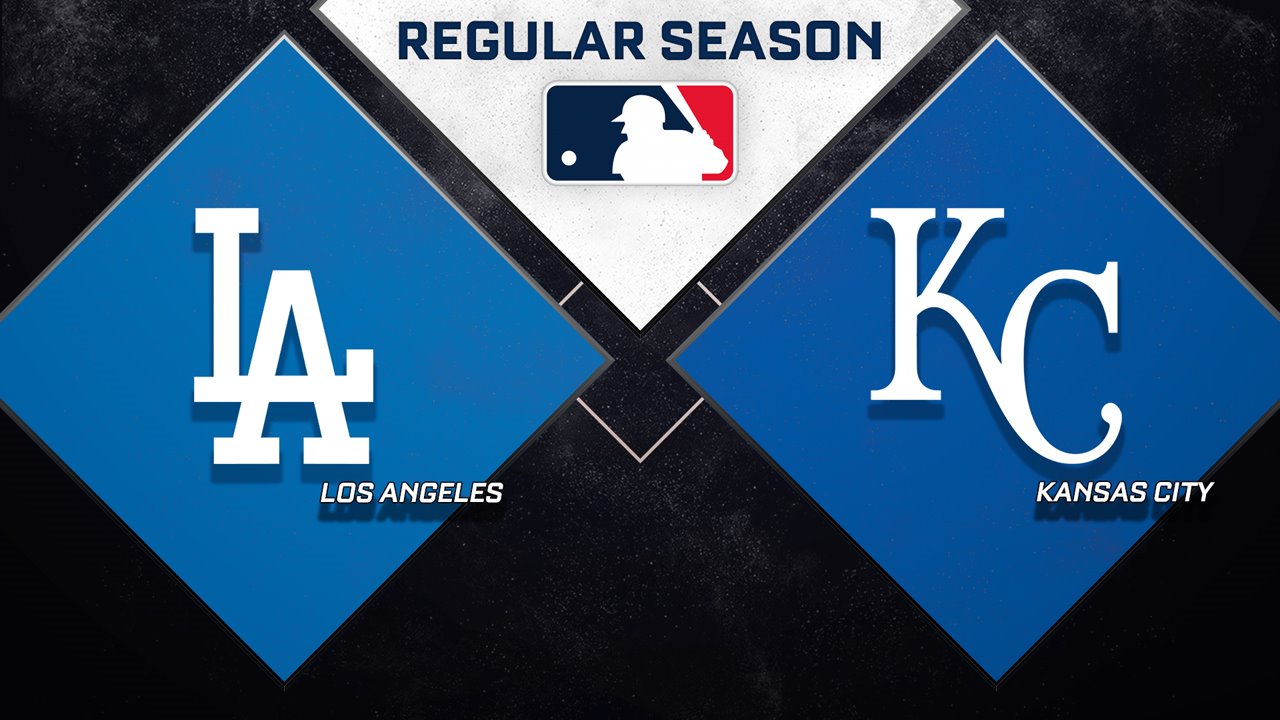 Los Angeles Dodgers vs Kansas City Royals poster