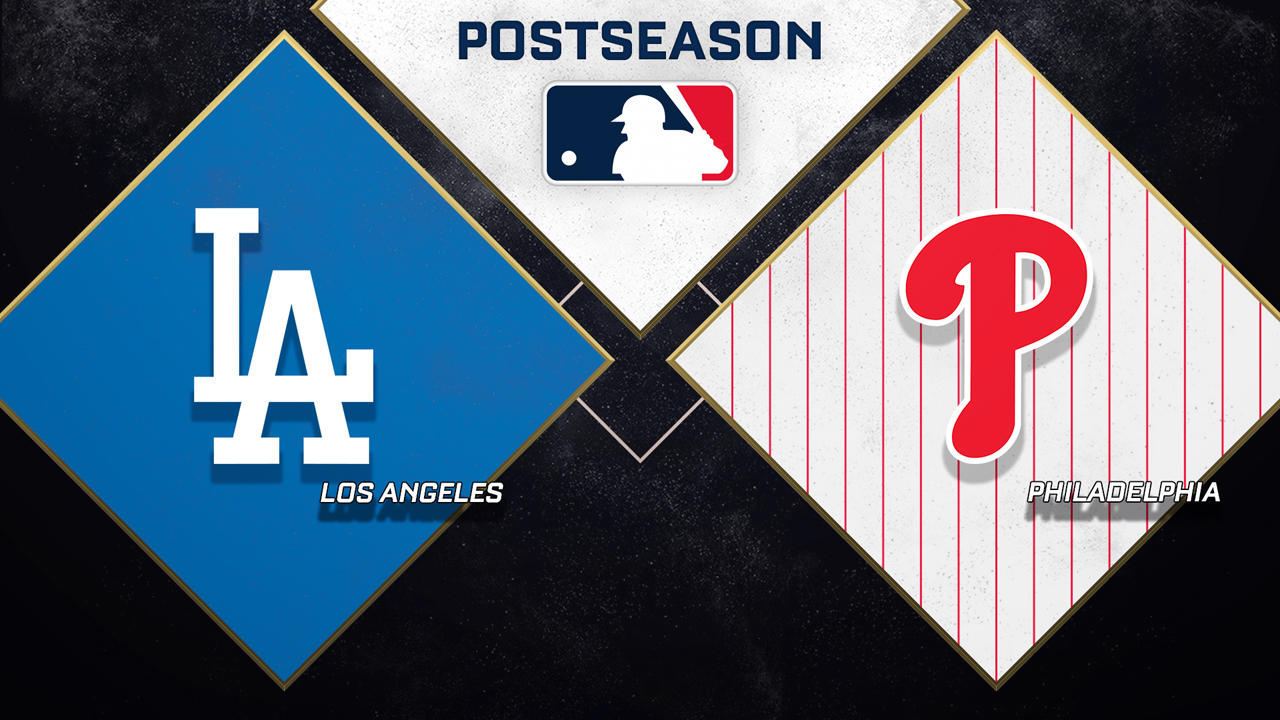 Los Angeles Dodgers vs Philadelphia Phillies poster