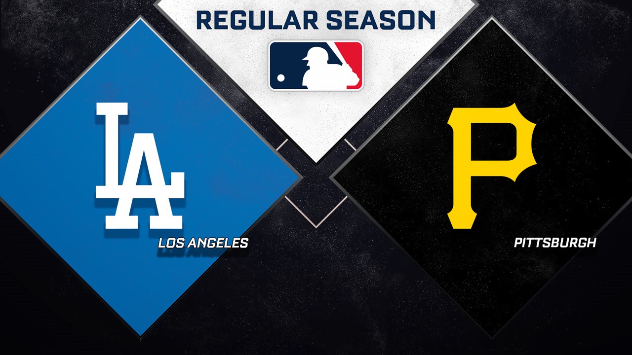 Los Angeles Dodgers vs Pittsburgh Pirates poster