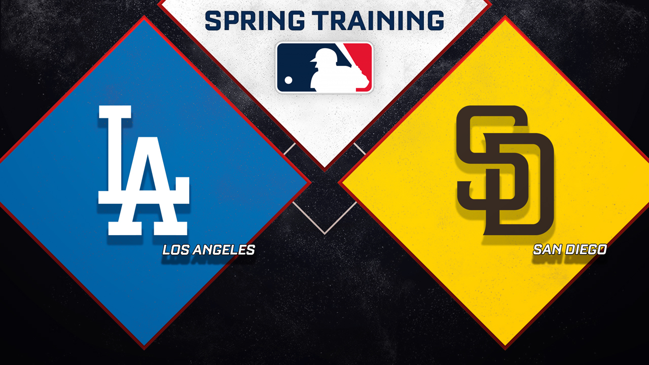 Los Angeles Dodgers vs San Diego Padres poster