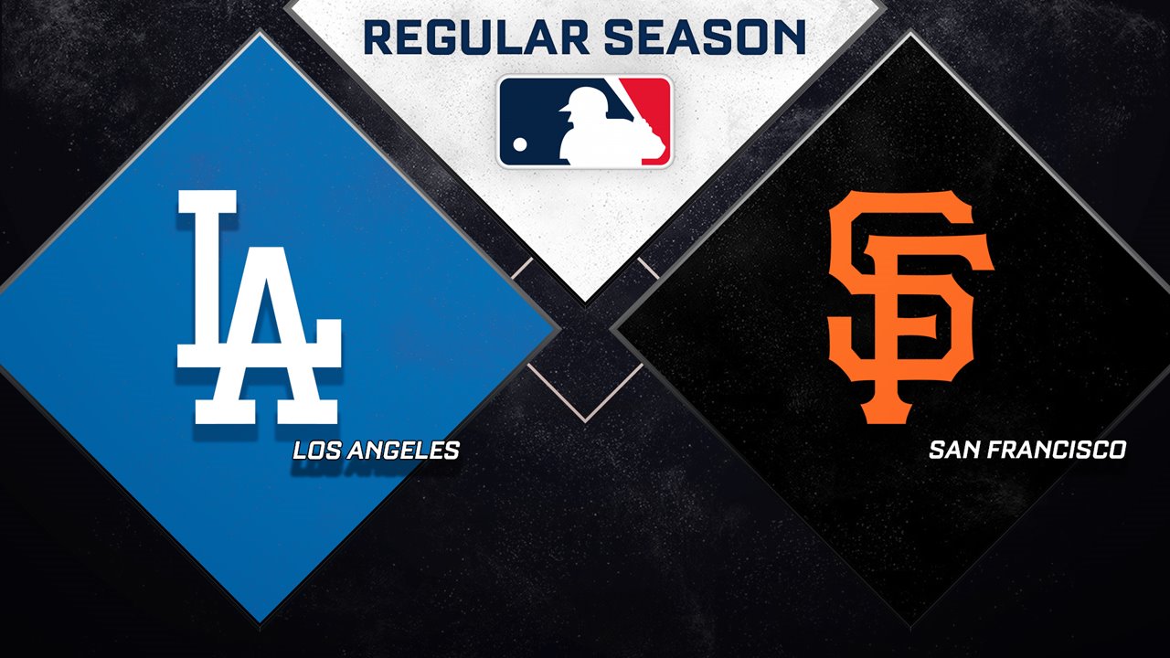 Los Angeles Dodgers vs San Francisco Giants poster