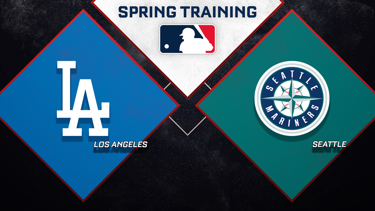 Los Angeles Dodgers vs Seattle Mariners poster