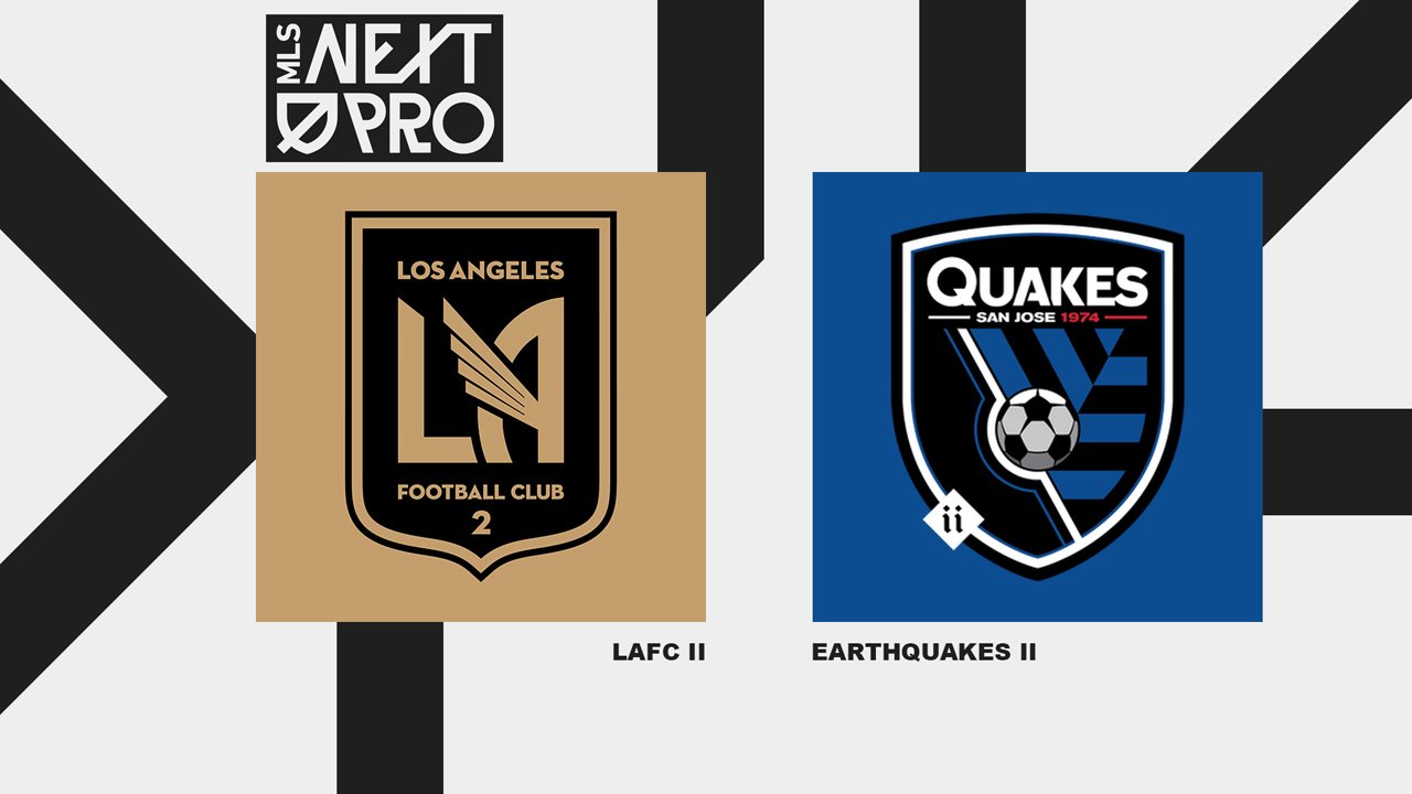 Los Angeles FC II vs San Jose Earthquakes II poster