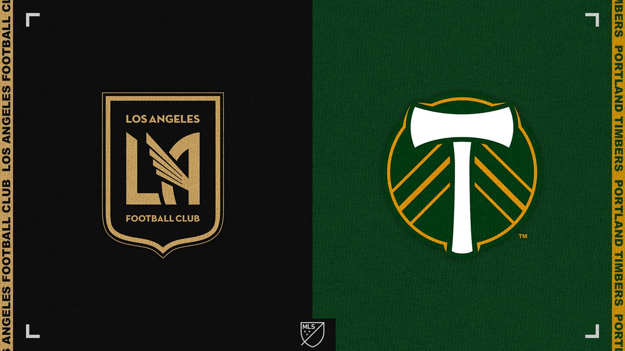 Los Angeles FC vs Portland Timbers poster