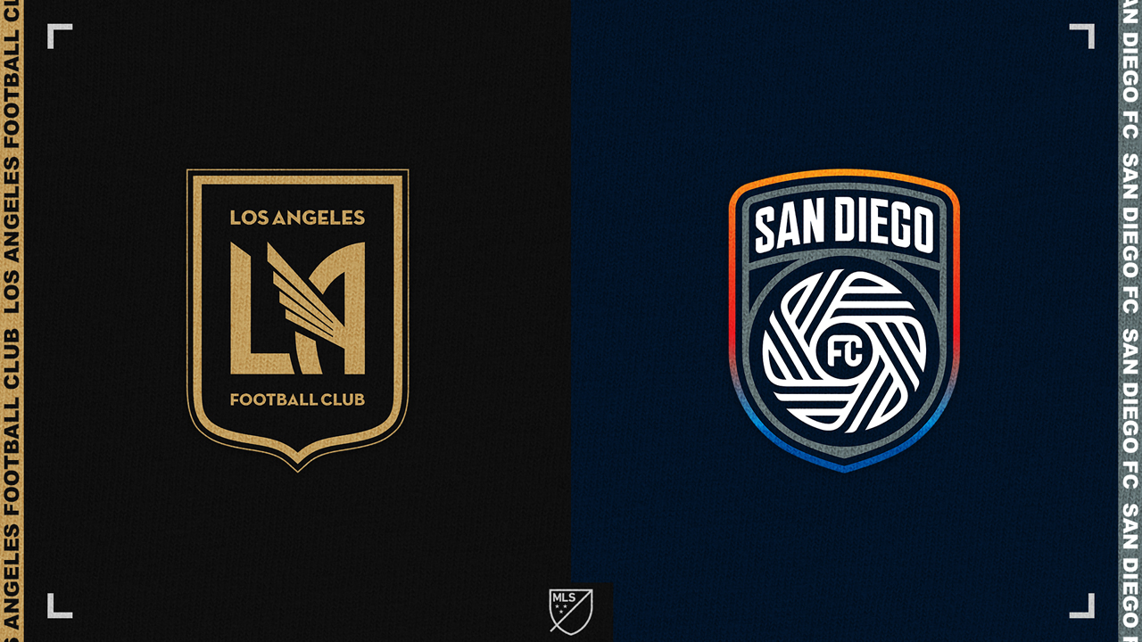 Los Angeles FC vs San Diego FC poster