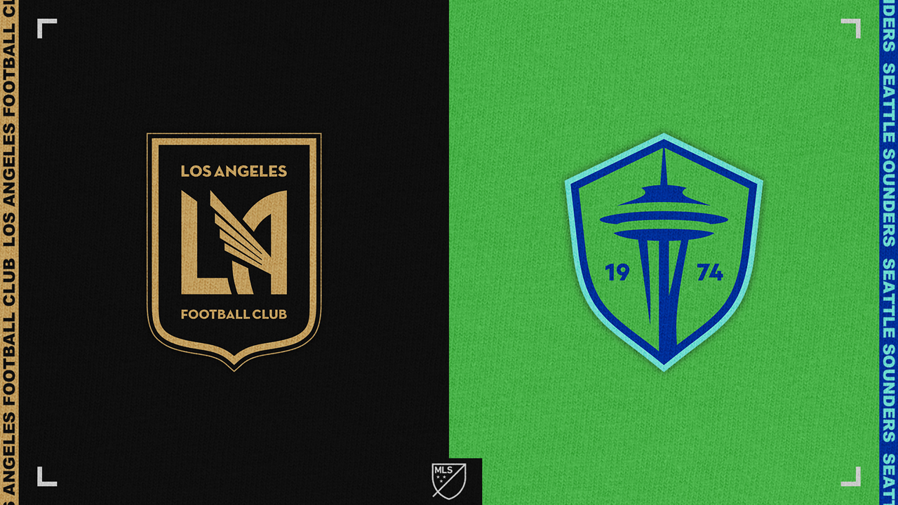 Los Angeles FC vs Seattle Sounders poster