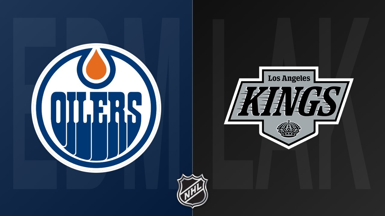 Los Angeles Kings vs Edmonton Oilers poster