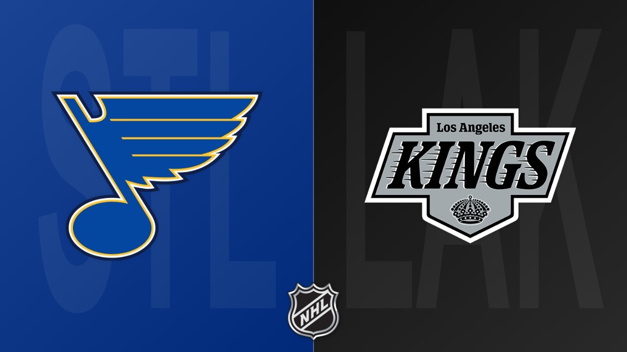 Los Angeles Kings vs St. Louis Blues poster