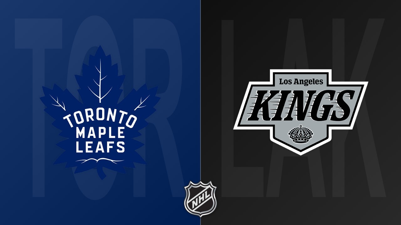 Los Angeles Kings vs Toronto Maple Leafs poster
