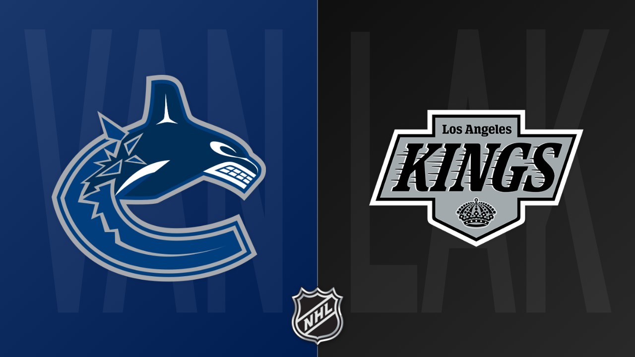 Los Angeles Kings vs Vancouver Canucks poster