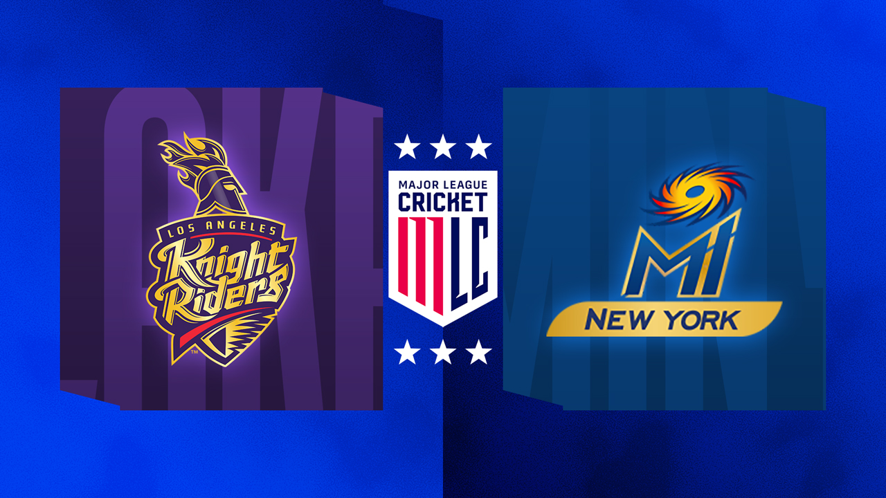 Los Angeles Knight Riders vs MI New York poster