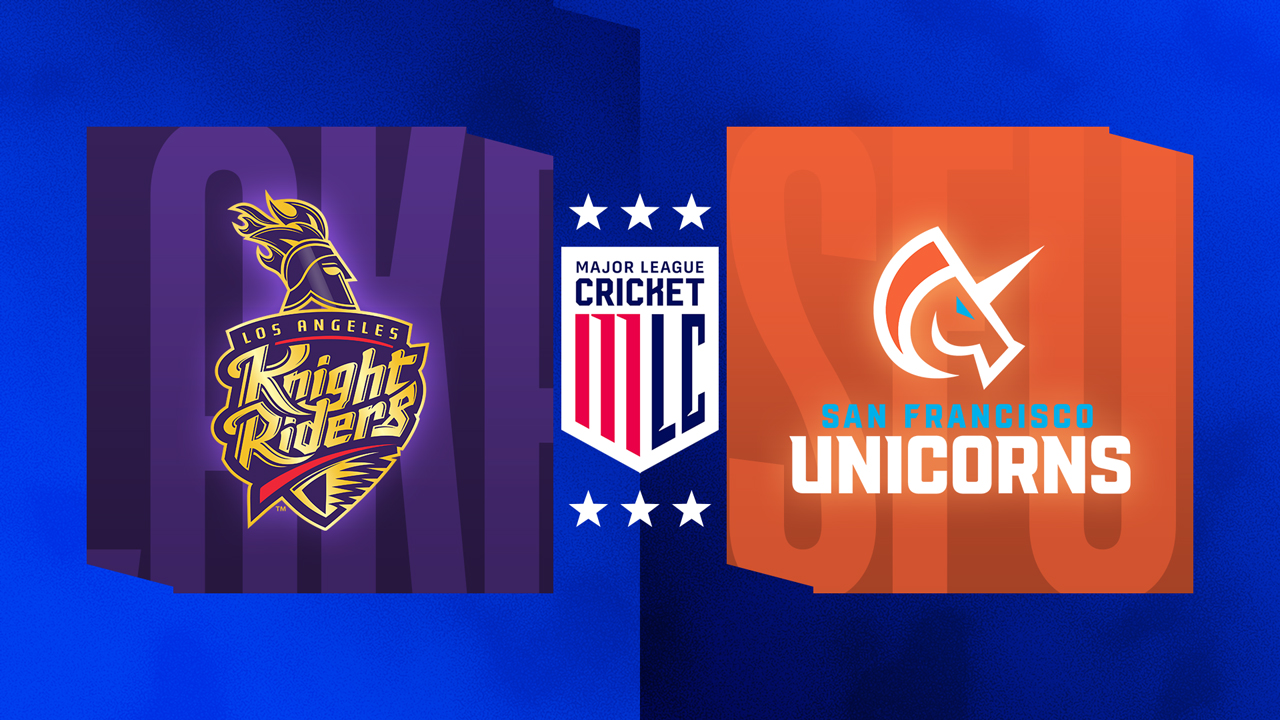 Los Angeles Knight Riders vs San Francisco Unicorns poster