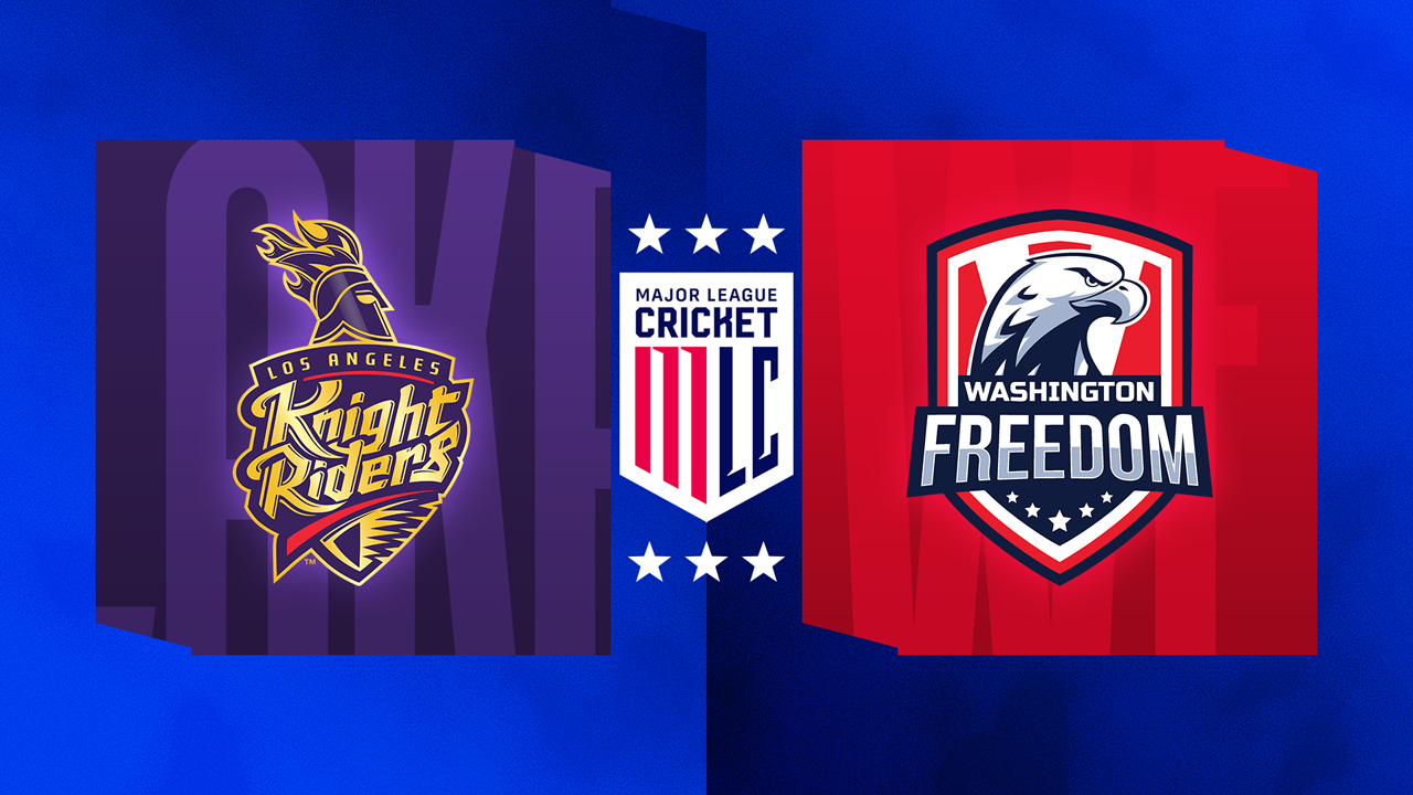 Los Angeles Knight Riders vs Washington Freedom poster