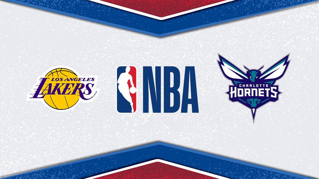Los Angeles Lakers vs Charlotte Hornets poster