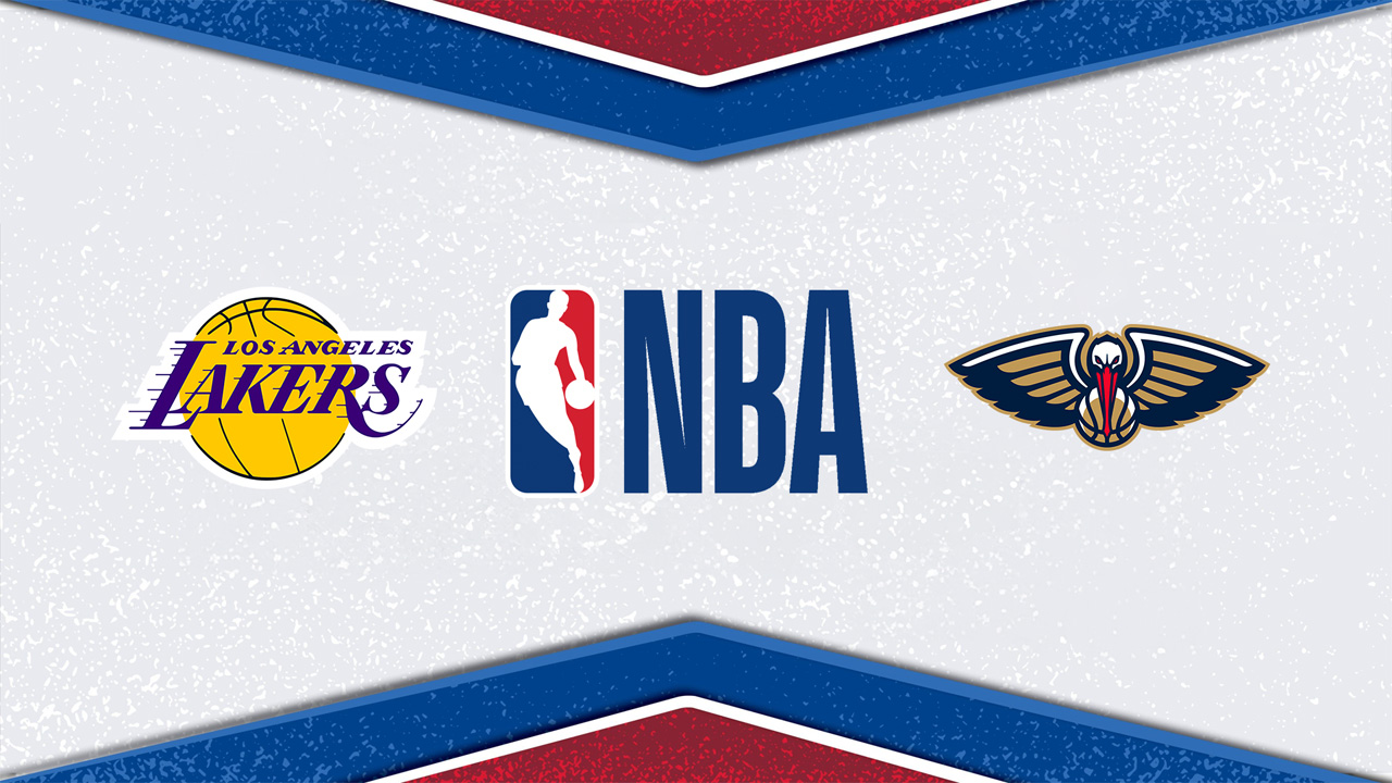 Los Angeles Lakers vs New Orleans Pelicans poster