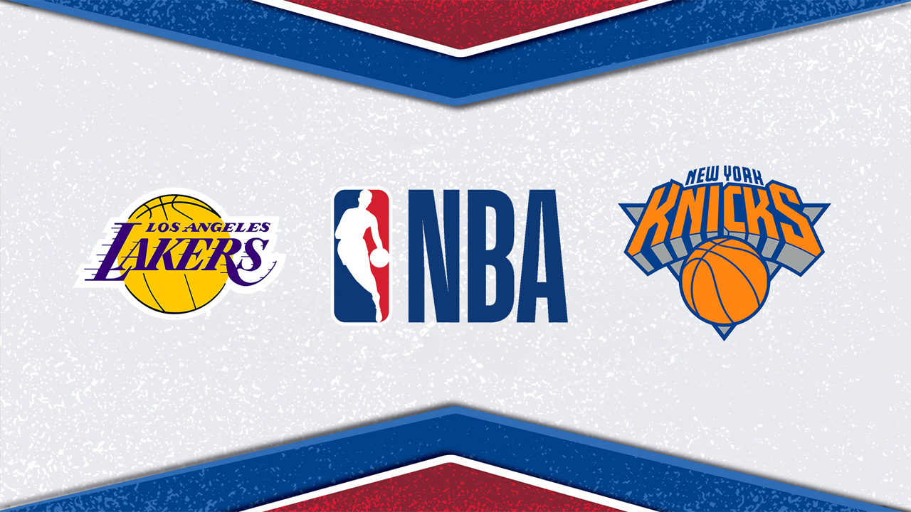 Los Angeles Lakers vs New York Knicks poster
