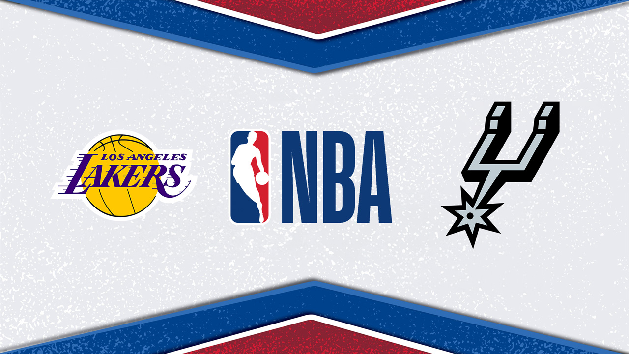 Los Angeles Lakers vs San Antonio Spurs poster