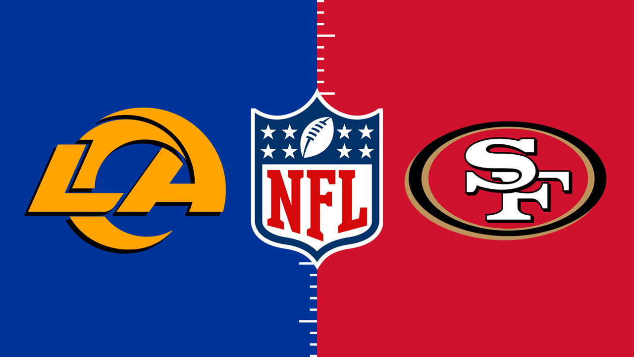 Los Angeles Rams vs San Francisco 49ers poster