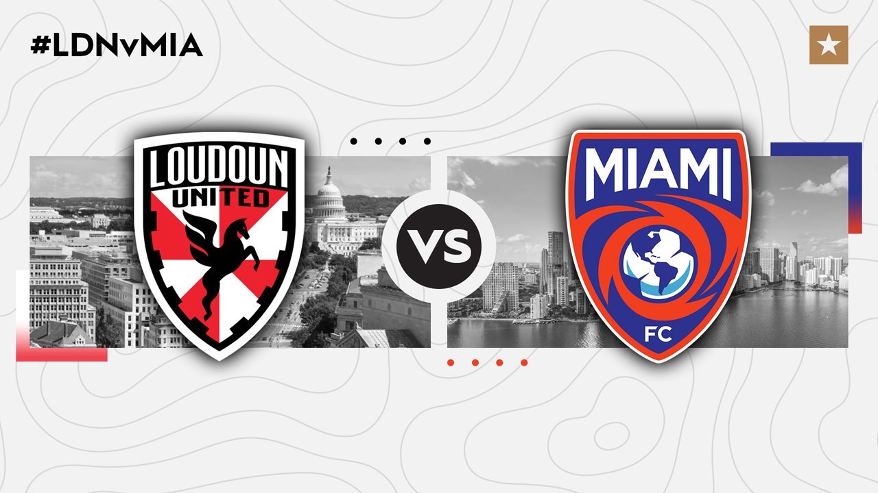 Loudoun United vs Miami FC poster
