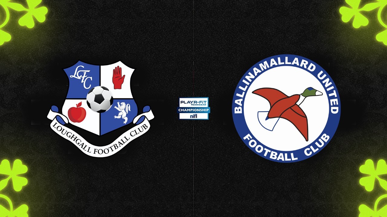 Loughgall vs Ballinamallard United poster