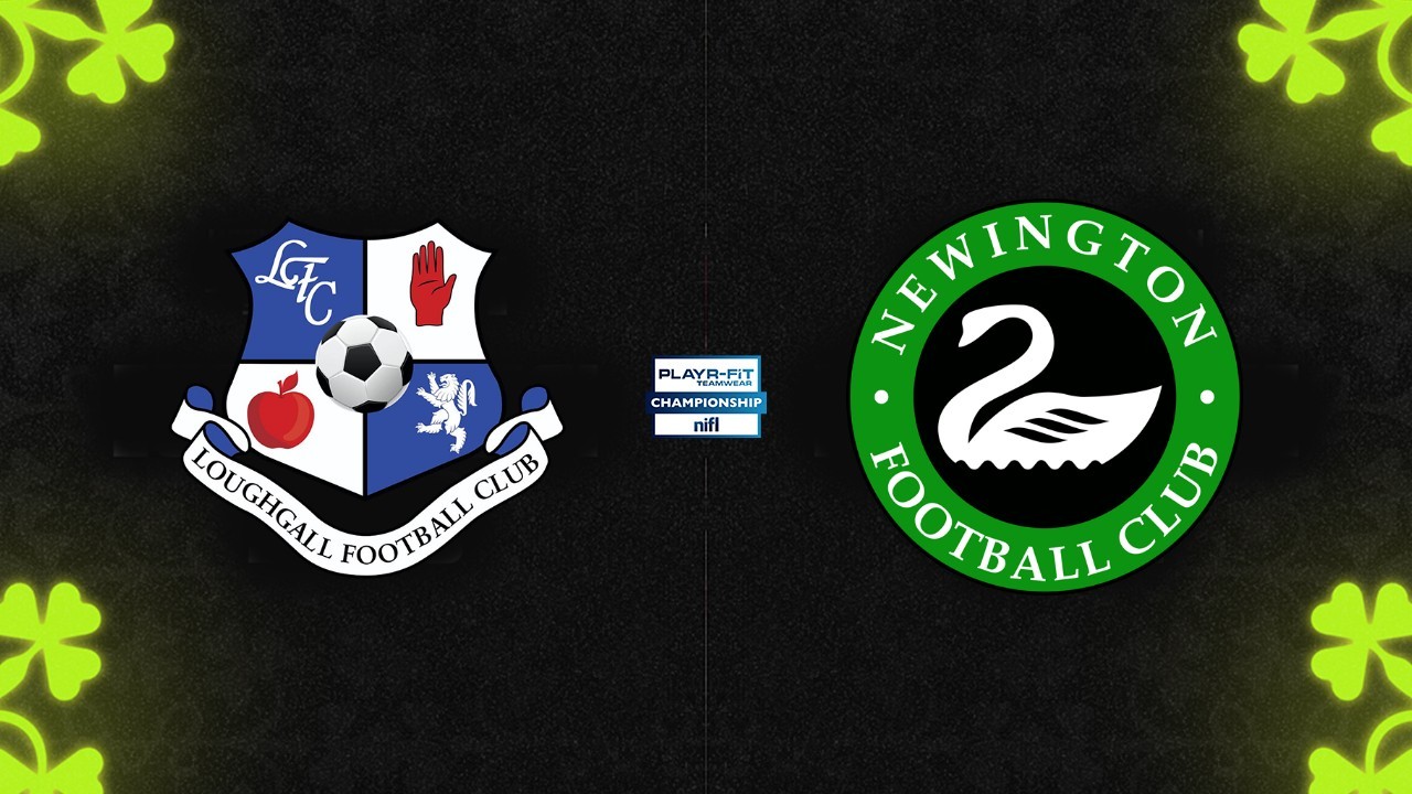 Loughgall vs Newington poster