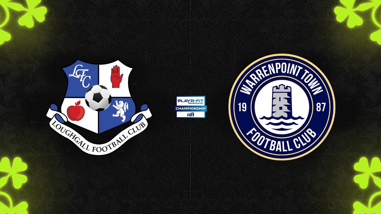 Loughgall vs Warrenpoint Town poster