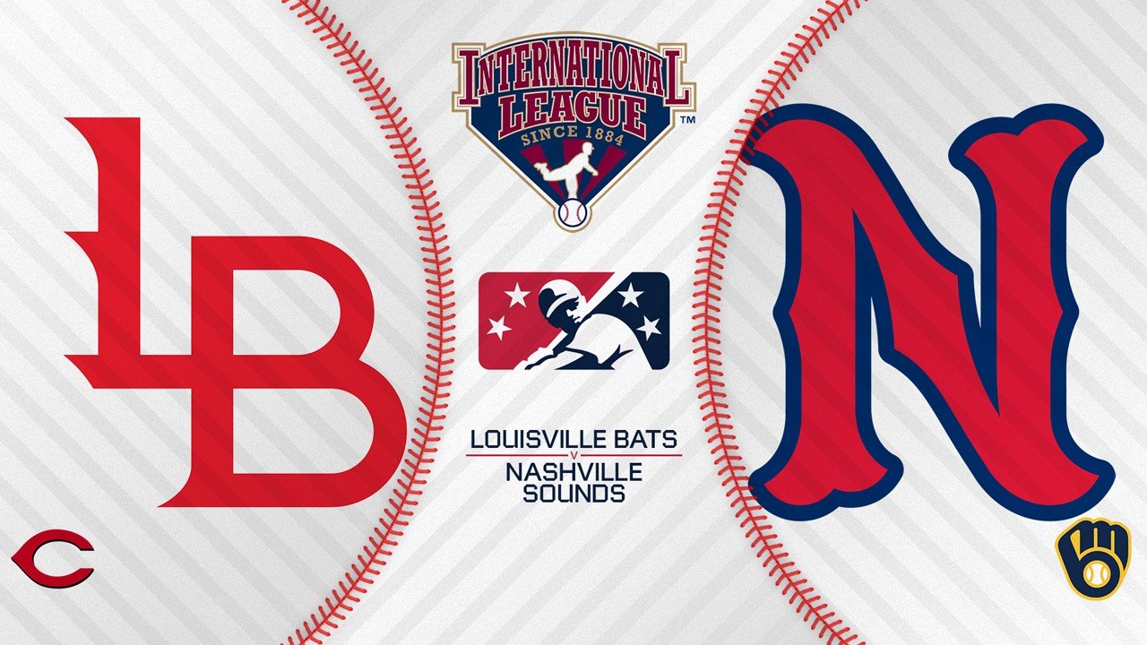 Louisville Bats vs Nashville Sounds poster