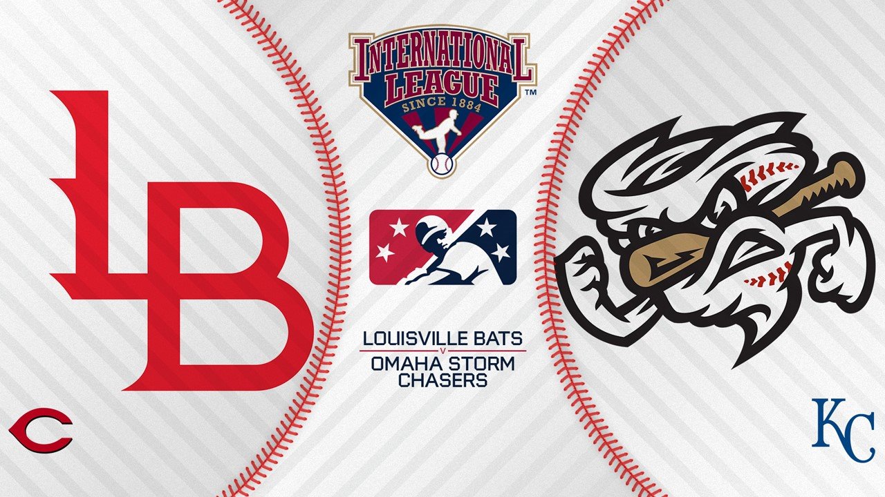 Louisville Bats vs Omaha Storm Chasers poster