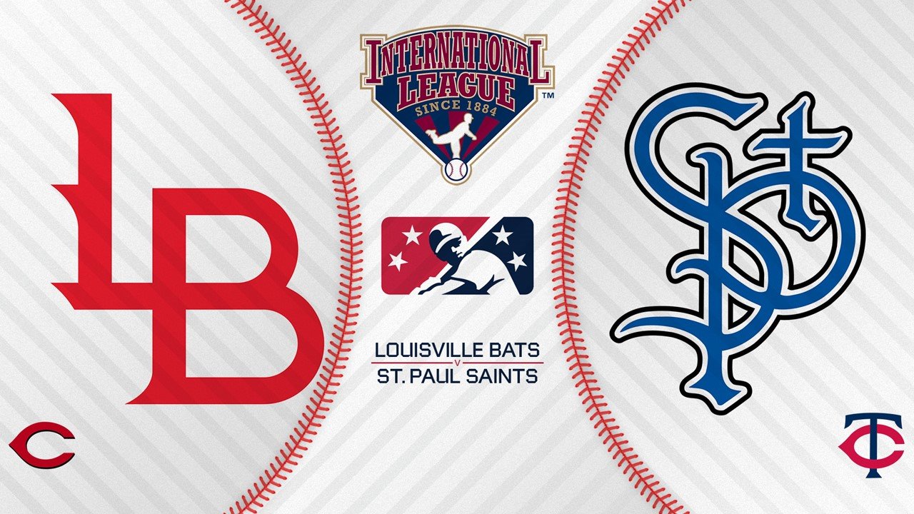 Louisville Bats vs St. Paul Saints poster