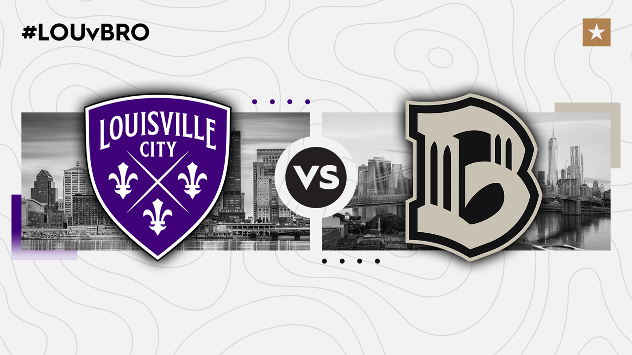 Louisville City vs Brooklyn FC poster