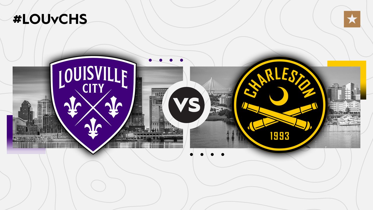 Louisville City vs Charleston Battery poster