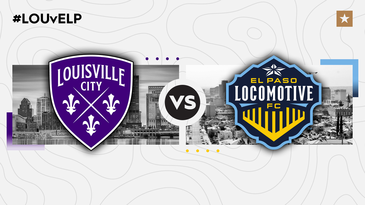 Louisville City vs El Paso Locomotive poster