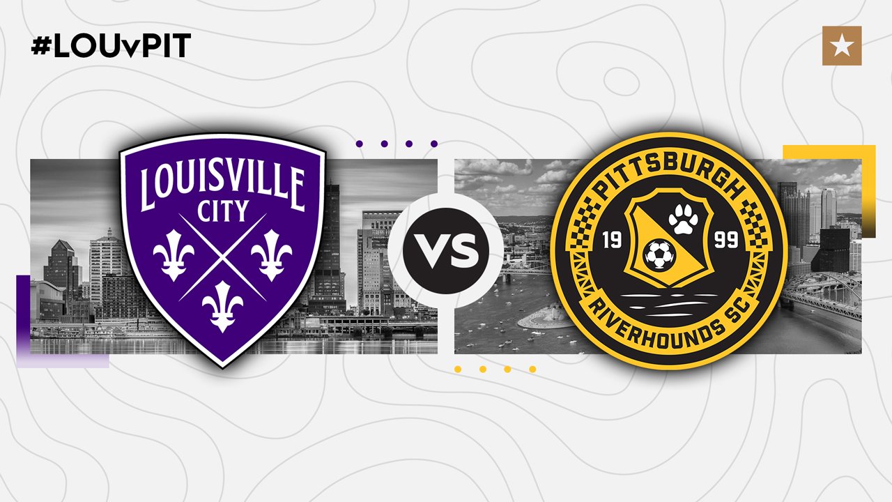 Louisville City vs Pittsburgh Riverhounds poster