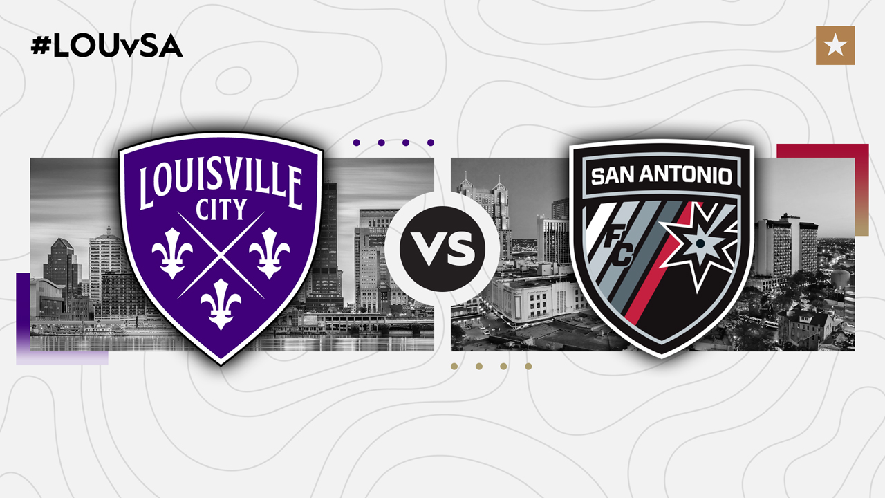 Louisville City vs San Antonio poster