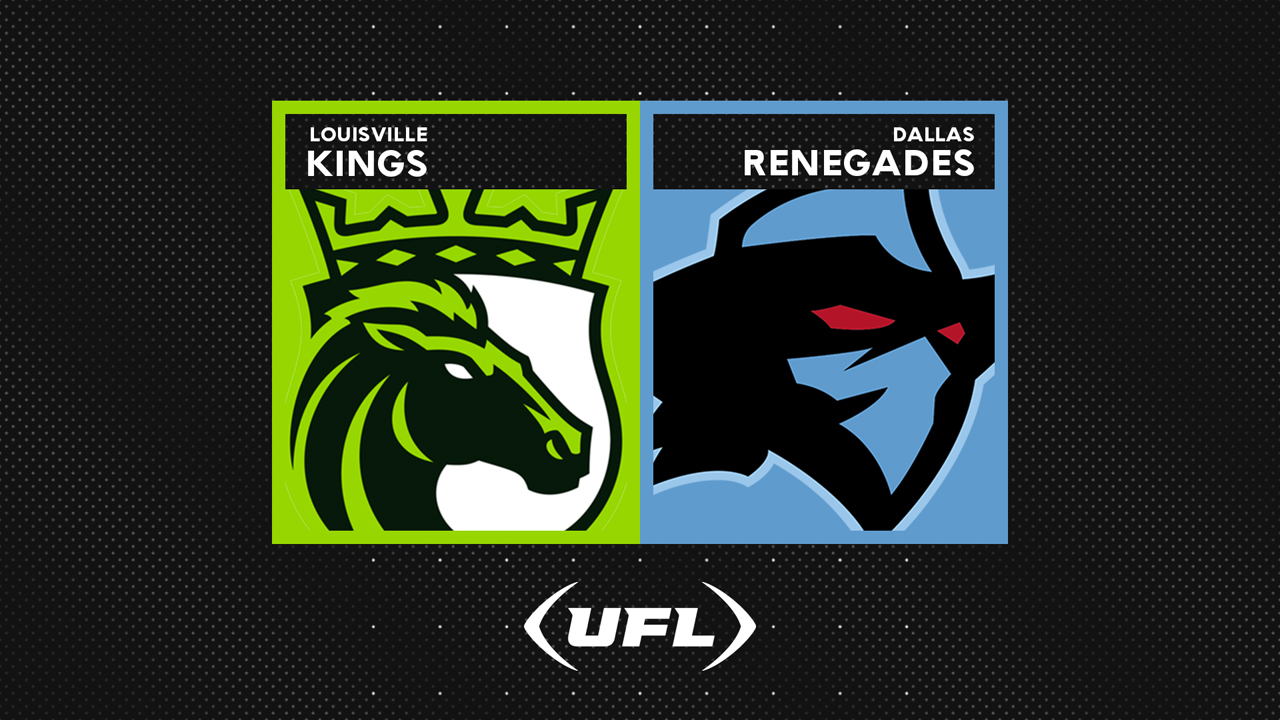 Louisville Kings vs Dallas Renegades poster
