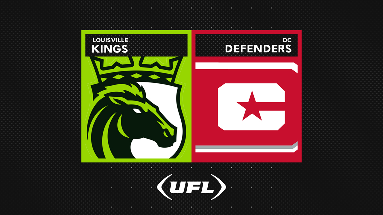Louisville Kings vs DC Defenders poster