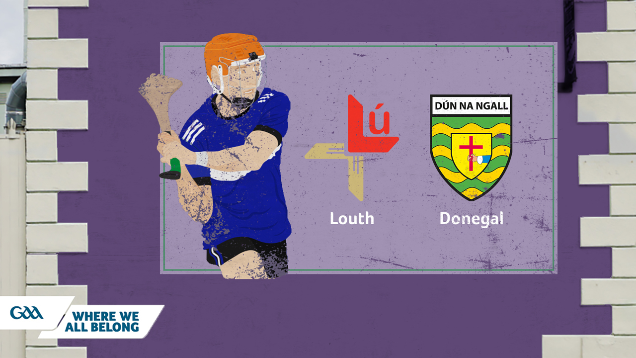 Louth GAA Hurling vs Donegal GAA Hurling poster