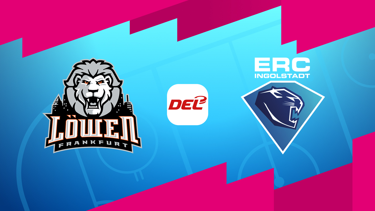 Löwen Frankfurt vs ERC Ingolstadt poster