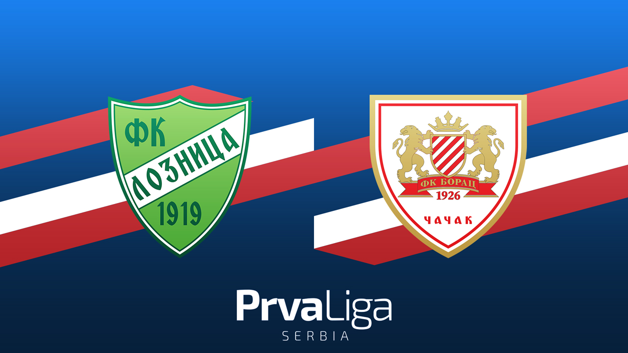 Loznica vs Borac 1926 Čačak poster