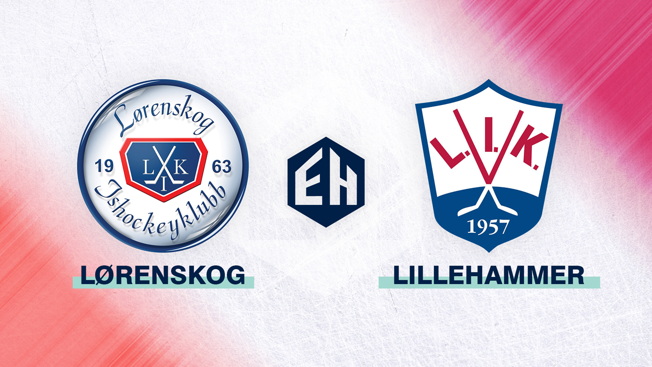 Lørenskog vs Lillehammer poster