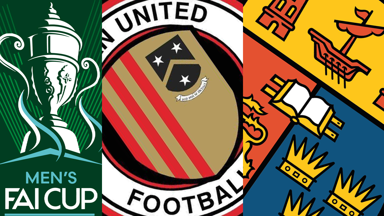 Lucan United vs UCC poster