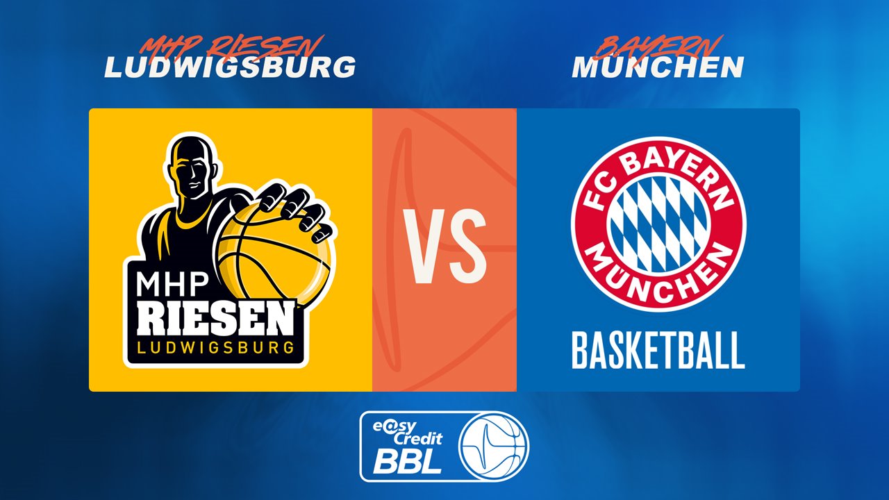 Ludwigsburg vs Bayern München Basketball poster