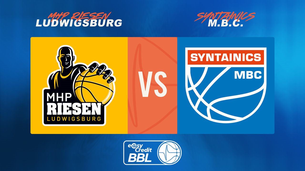 Ludwigsburg vs Mitteldeutscher BC poster