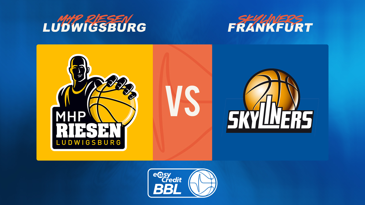 Ludwigsburg vs Skyliners Frankfurt poster