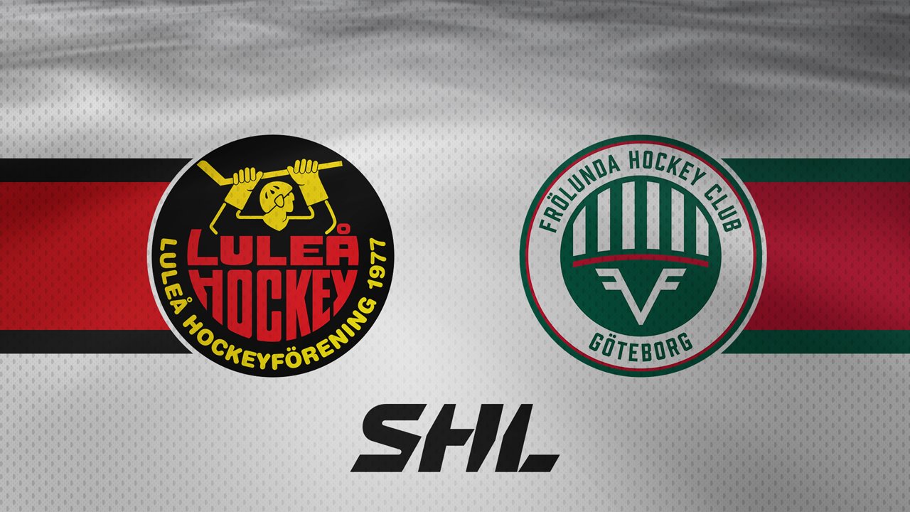Luleå HF vs Frölunda HC poster