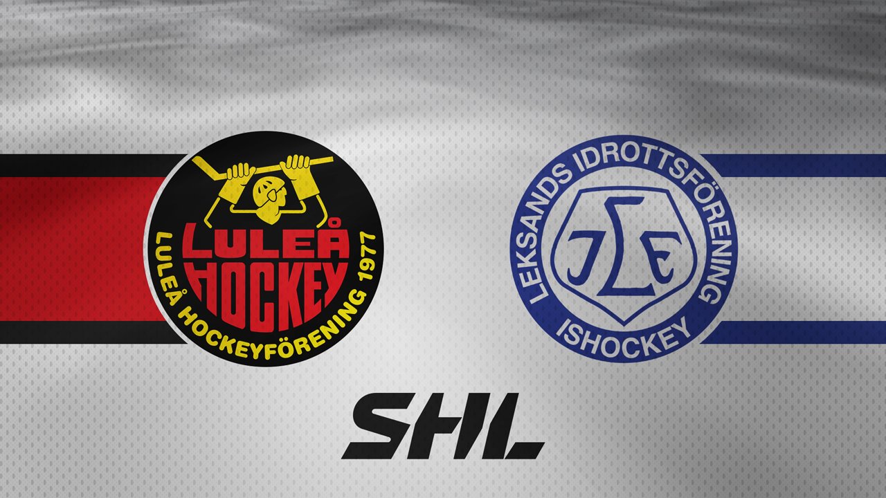 Luleå HF vs Leksands IF poster