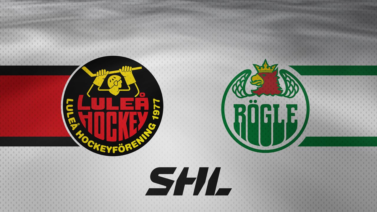 Luleå HF vs Rögle BK poster