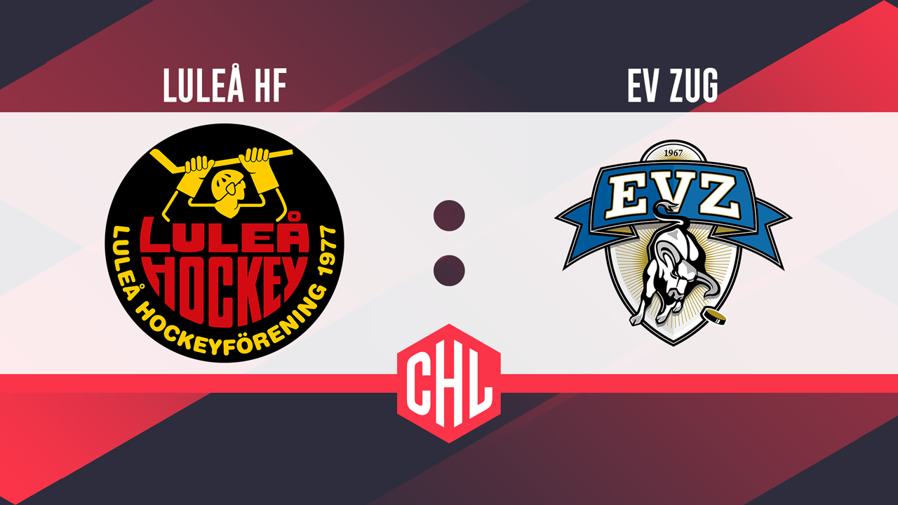 Luleå HF vs Zug poster
